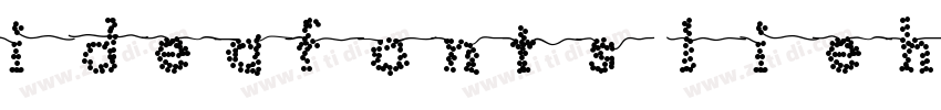 ideafonts liehei85字体转换